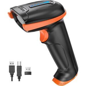 Tera 1D 2D QR Barcode Scanner Wireless And Wired With Battery Level Indica